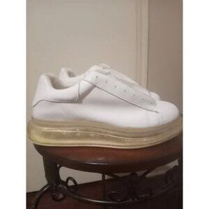 Steve Madden Frosty White Men’s Sneaker Shoes Air Bubble Rare US Mens 8